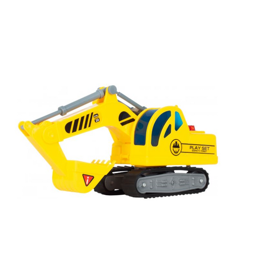 Excavator pe senile cu lumina si sunet, MalPlay 108668