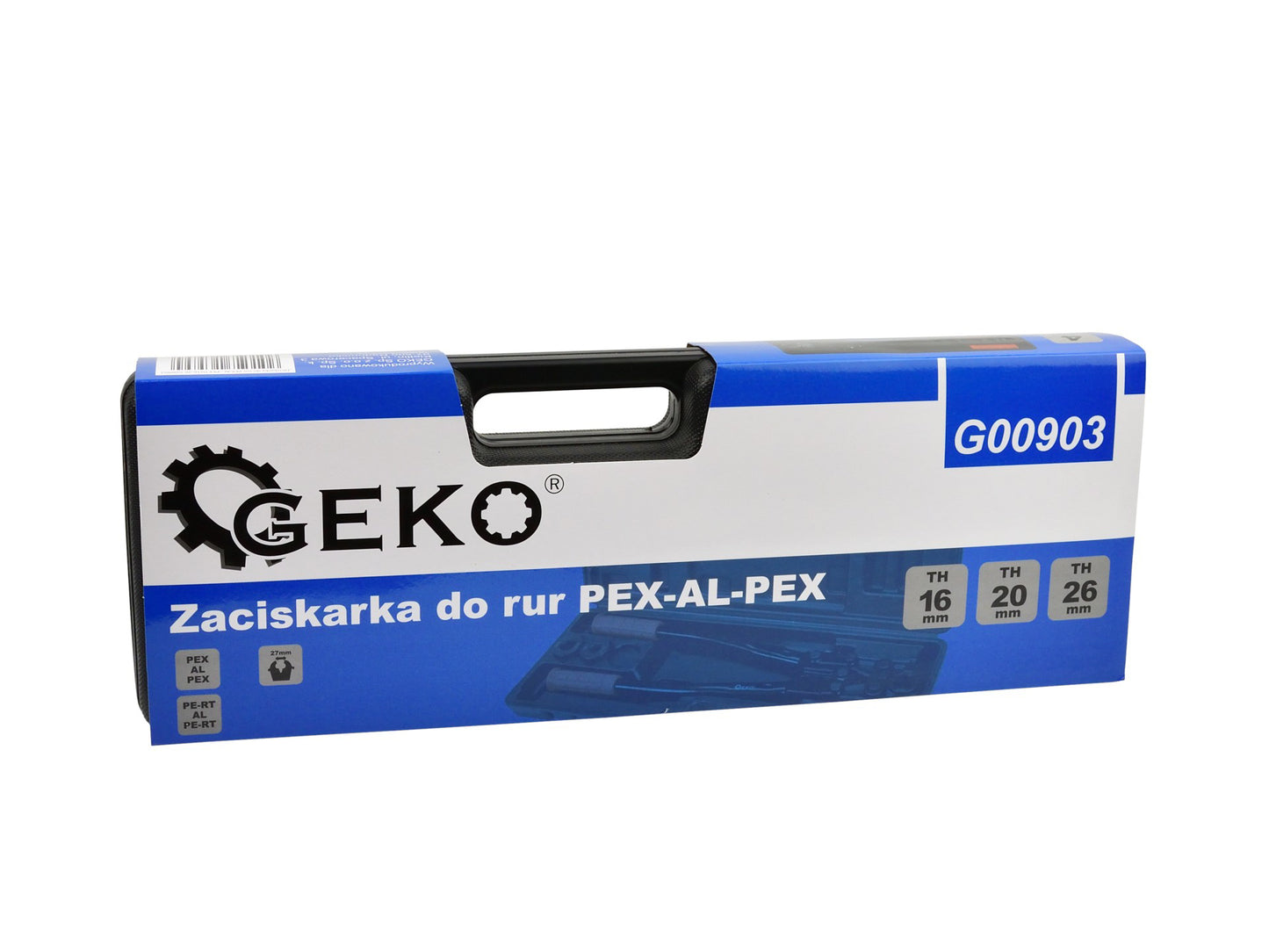 Cleste pentru sertizare tevi PEX-AL-PEX TH16-26, Geko G00903