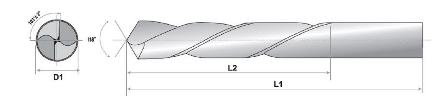 Copy of Burghiu HSS-R  Ø5.0mm, Raider 157688