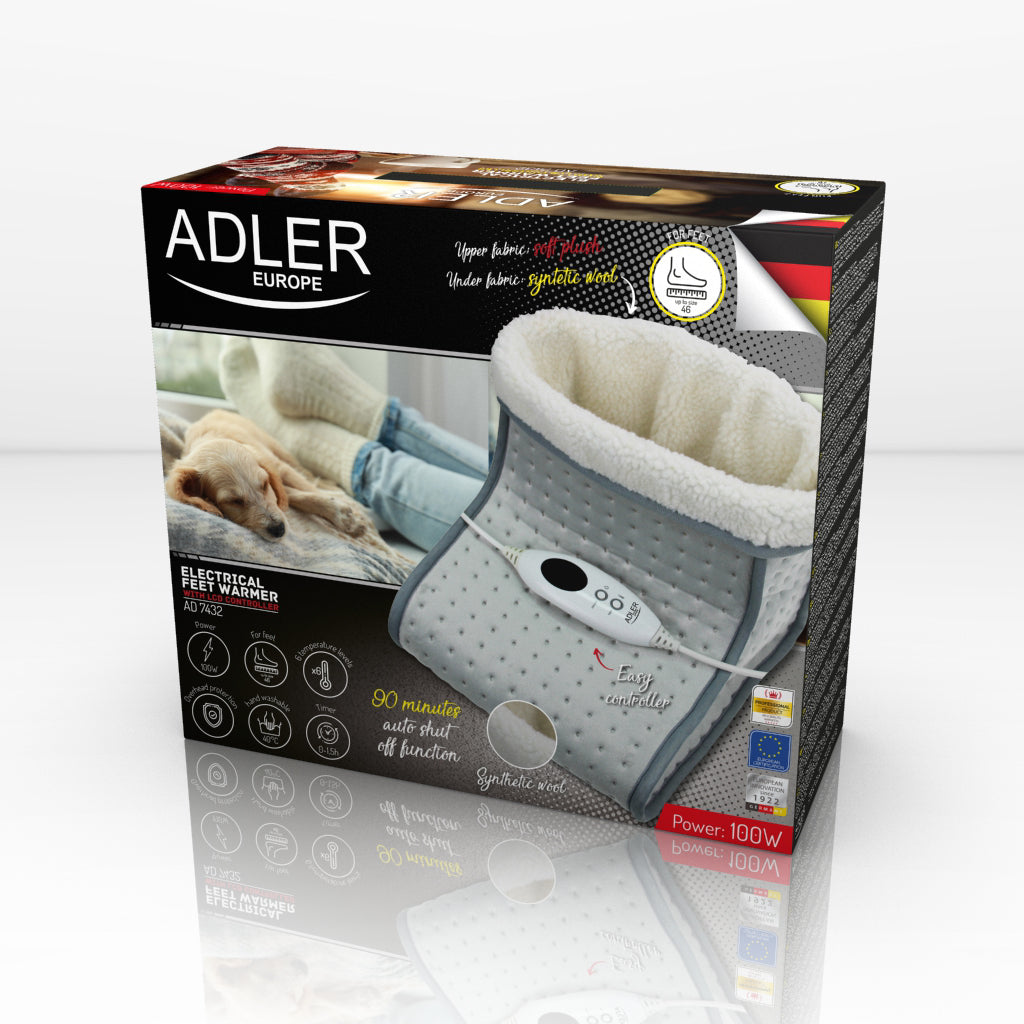 Incalzitor picioare cu telecomanda, Adler AD7432