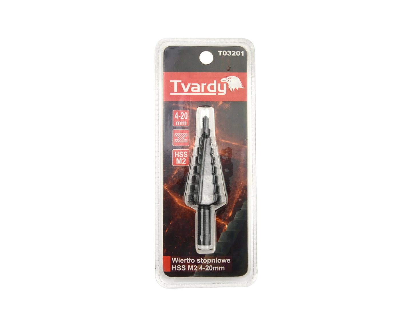 Burghiu in trepte HSS M2 4-20 mm, Tvardy T03201