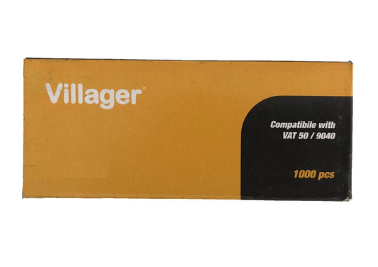 Set 1000 capse pentru capsator pneumatic 22 mm, Villager VL019086