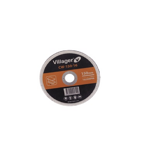 Disc pentru slefuirea metalului GW12560 - 125x6x22.23 mm, Villager VL038348