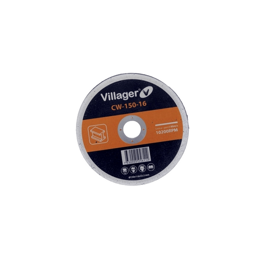 Disc taiere metal CW15016 150  x 1.6 mm, Villager VL023773