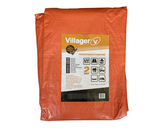 Prelata 2 x 3 120g portocalie, Villager VL007227