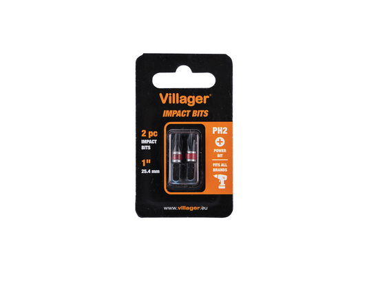 Set 2 biti PH2 25 mm, Villager VL059888