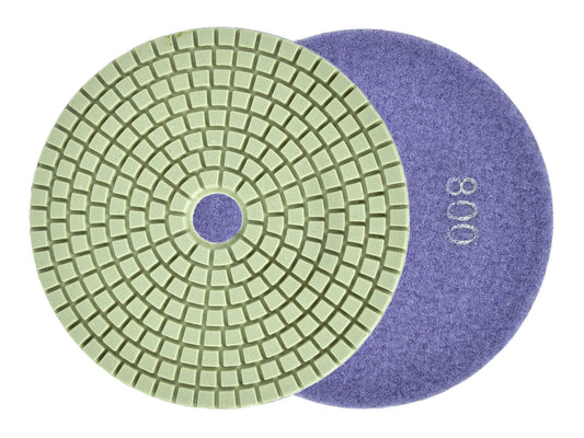 Disc pentru slefuirea umeda a gresiei, 125 mm, granulatie 800, Geko G78921