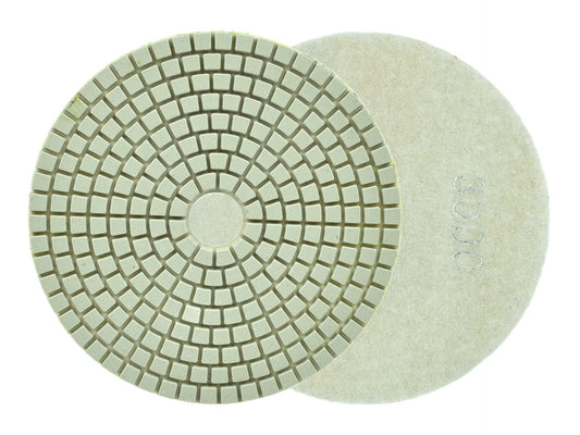 Disc pentru slefuirea umeda a placilor, 125 mm, granulatie 3000, Geko G78923