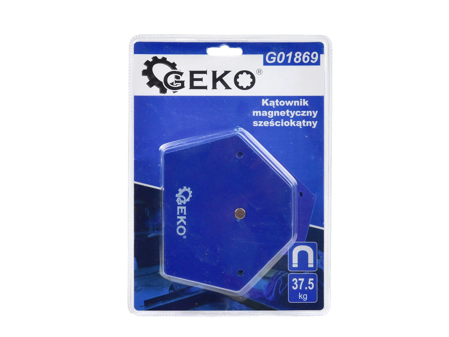 Suport magnetic hexagonal pentru sudura, 37.5 kg, Geko G01869