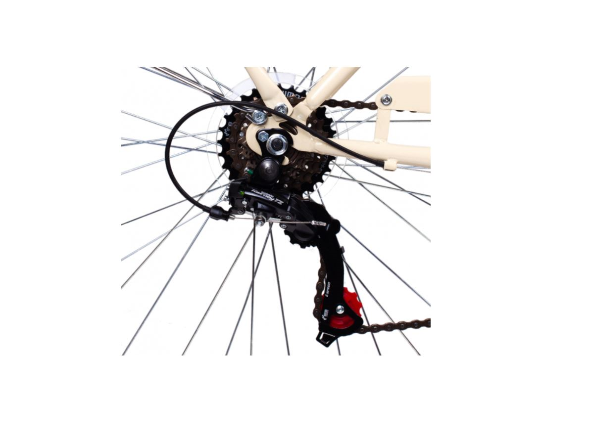 Bicicleta de oras Dreamer cu cos, 28", Crem, 6 viteze, Maltrack 109060