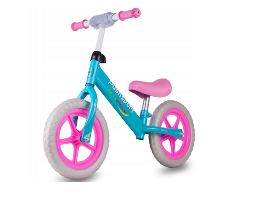 Bicicleta de echilibru, roz, Malplay 107837