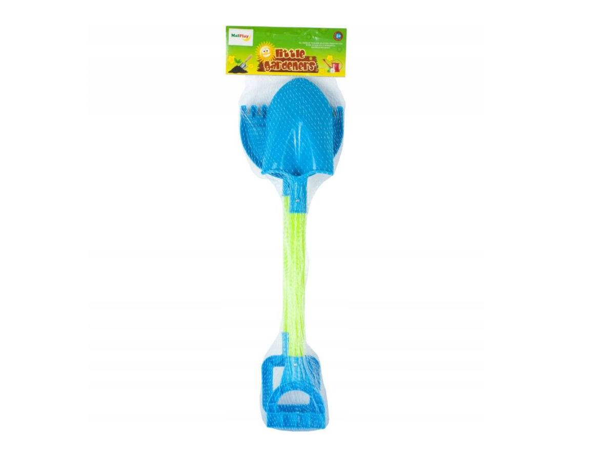 Set lopata si grebla pentru nisip, 52 cm, Malplay 107995