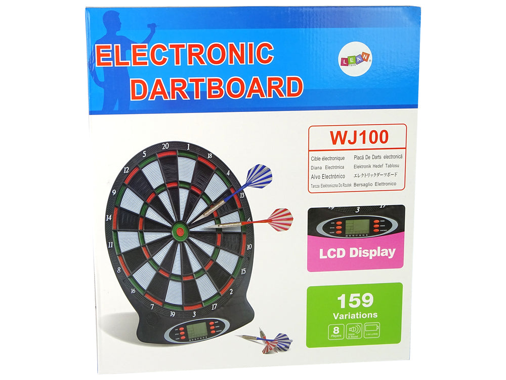 Joc de Darts electronic, 43 x 48 cm, Lean 10055