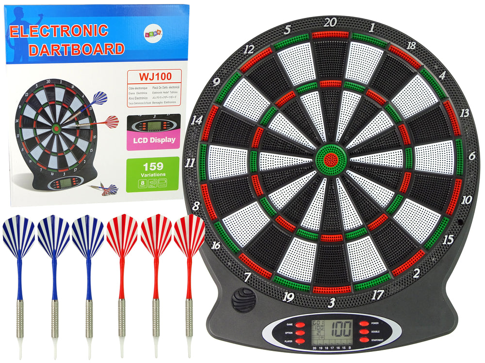 Joc de Darts electronic, 43 x 48 cm, Lean 10055