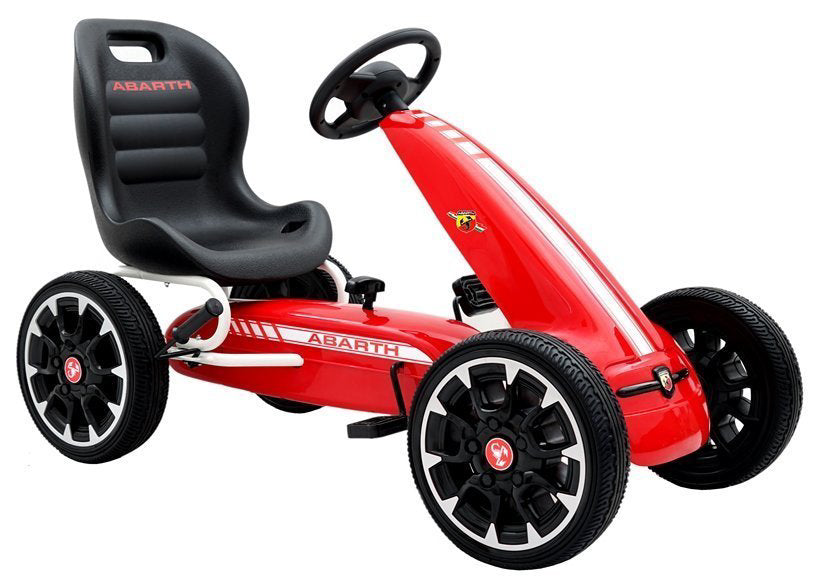 masinuta cu pedale Masinuta cu pedale Abarth, rosie, Lean 2553