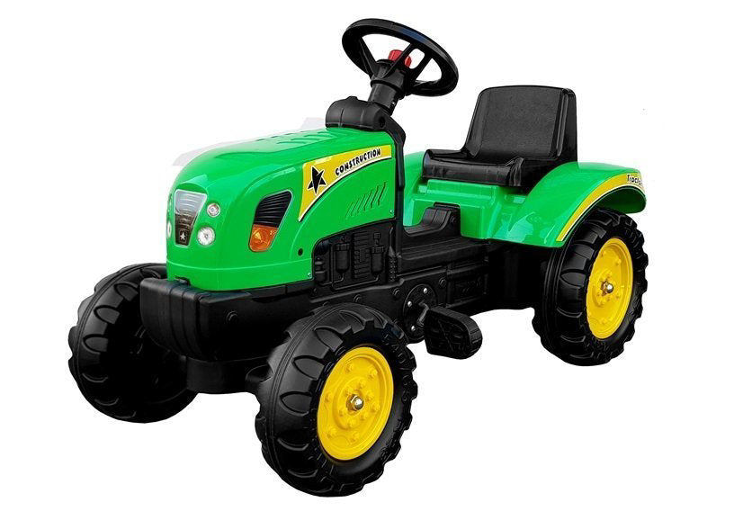 Tractoras Branson cu remorca, verde, 135 cm, Lean 3827