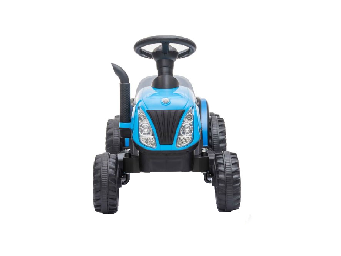 Tractoras electric cu remorca A009, Albastru, Lean 9331