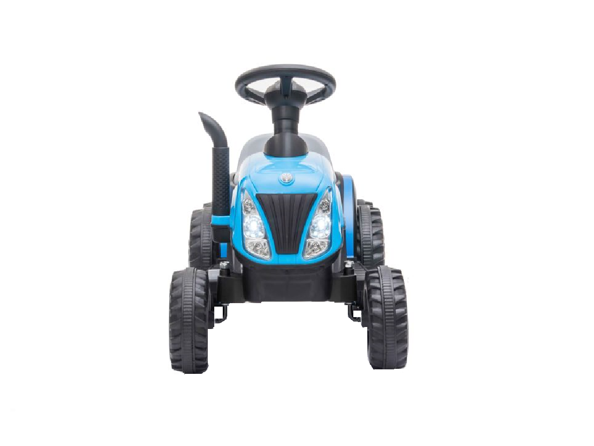 Tractoras electric cu remorca A009, Albastru, Lean 9331