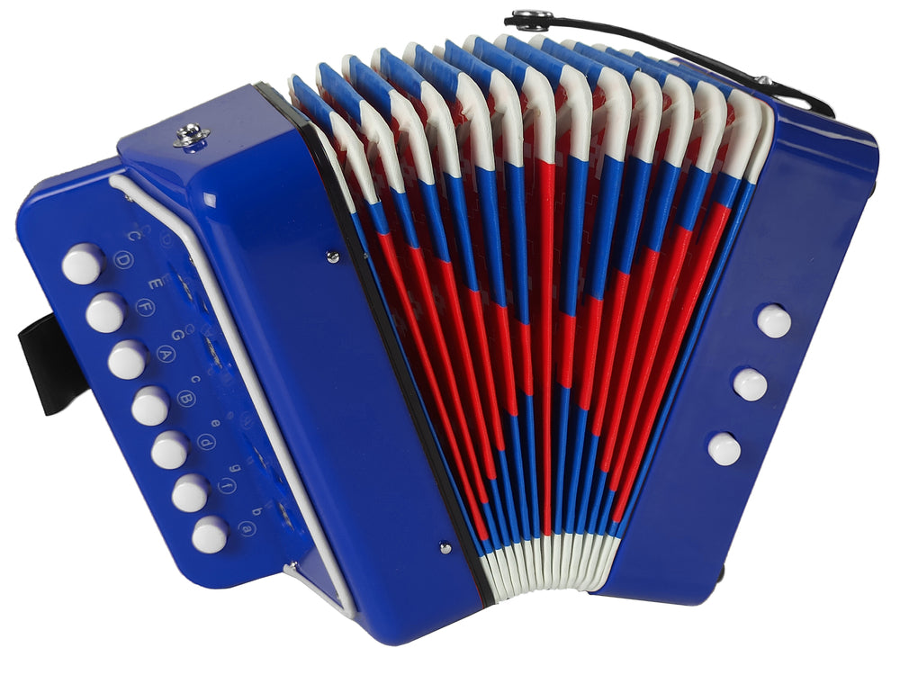 Acordeon de jucarie, albastru, Lean 9423