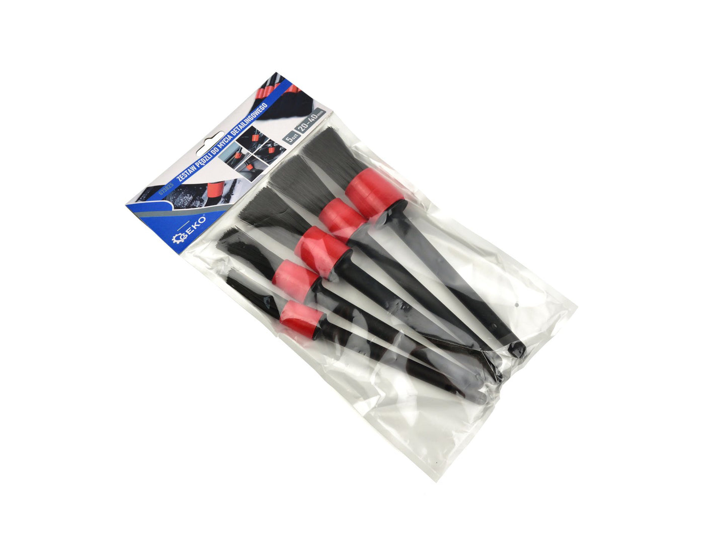 Set perii pentru spalare, 20-40mm, 5 elemente, Geko G73825