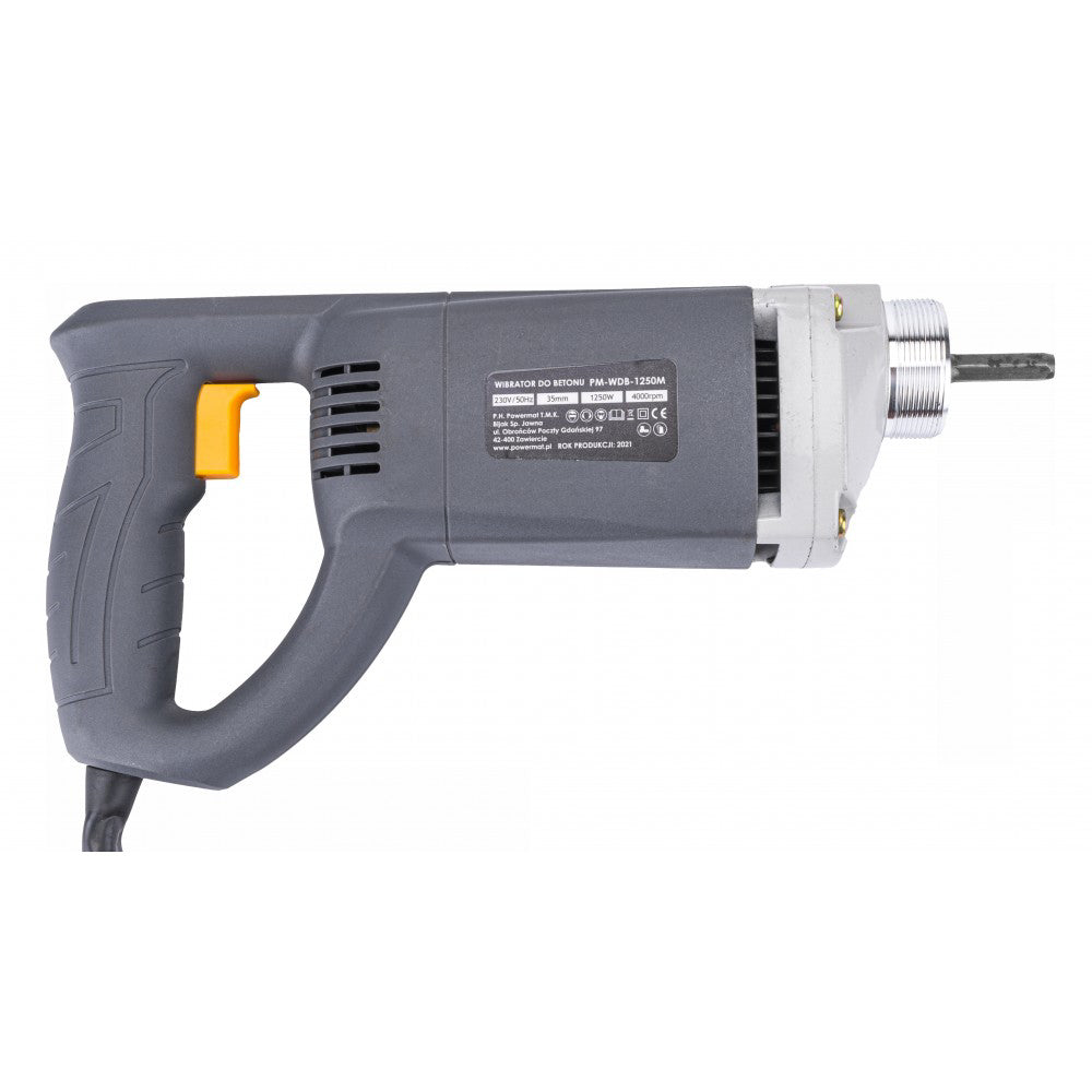 Vibrator de beton PM-WDB-1250M, lancie de 2 m, 1250 W, Powermat PM0907