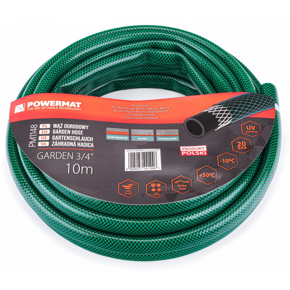 Furtun de gradina Garden, 3/4", 10 m, Powermat PM1148