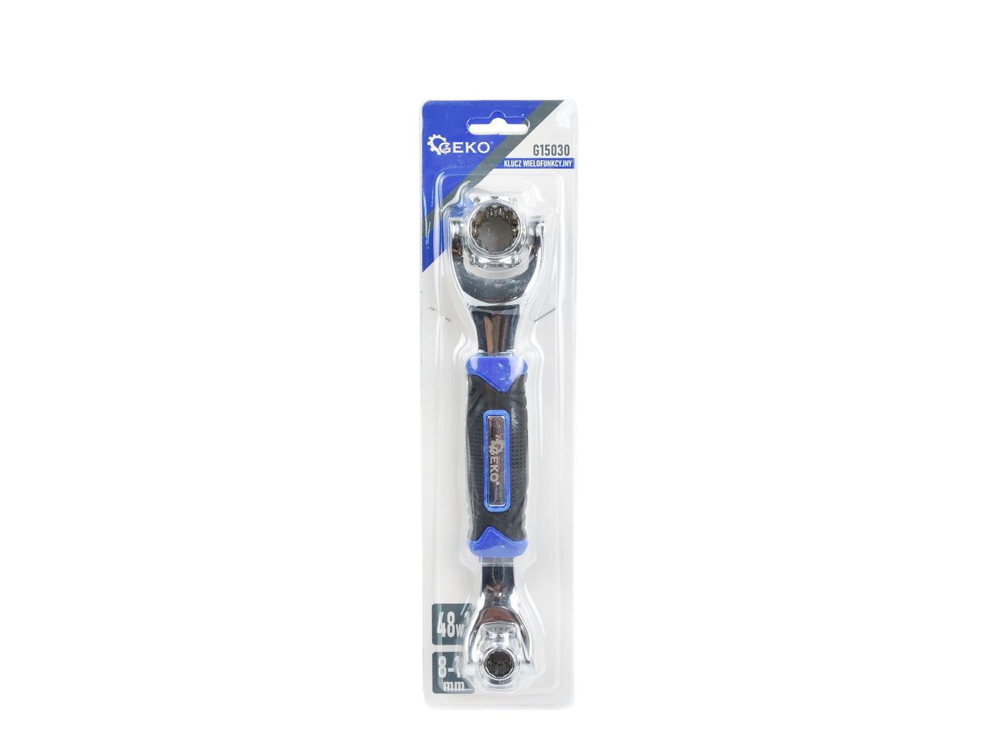 Cheie universala multifunctionala 48 in 1, 8-19 mm, Geko G15030