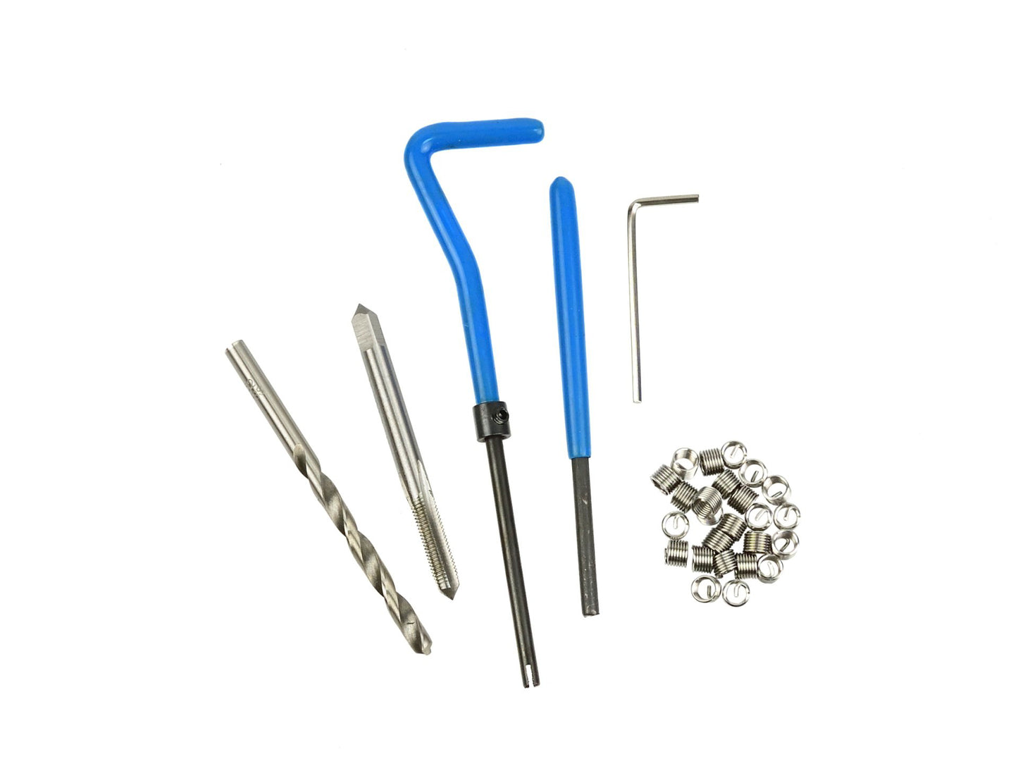 Kit reparare filete bujii, 6 elemente, Geko G02880