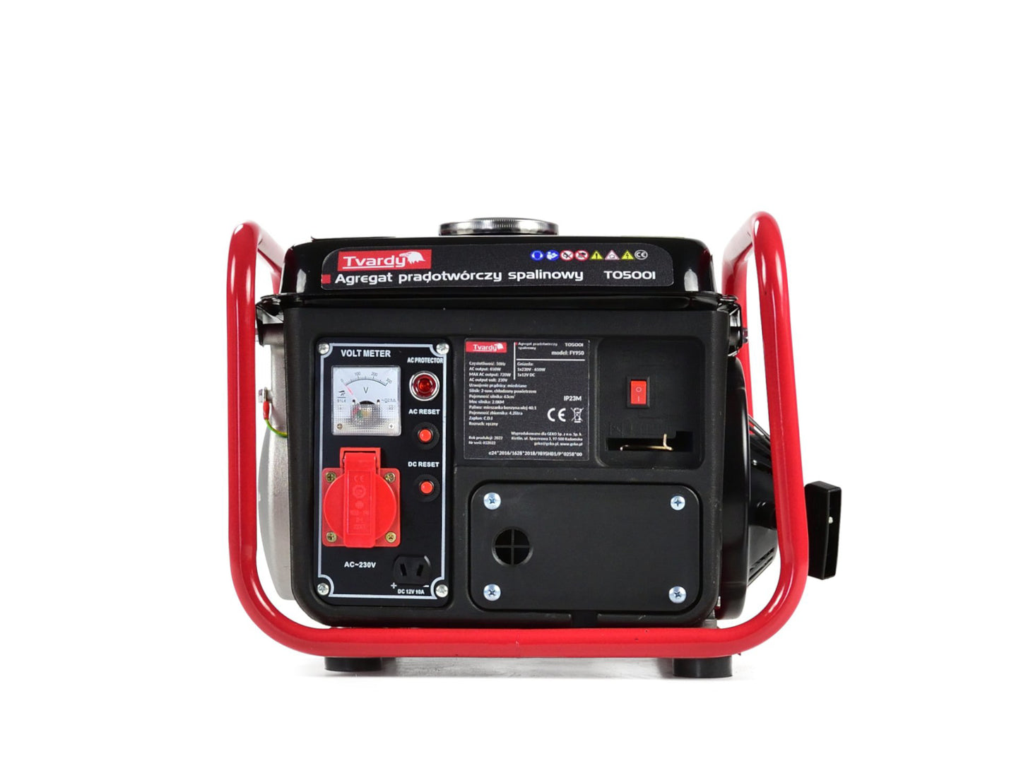 Generator pe benzina, 720 W, Tvardy T05001