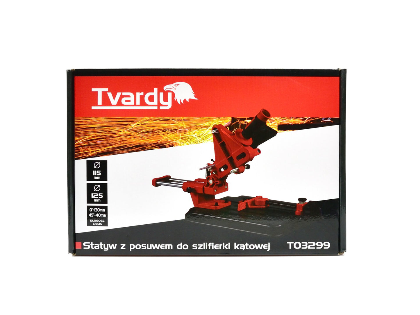 Suport pentru polizor unghiular, 115 / 125 mm, 0° -45°, Tvardy T03299