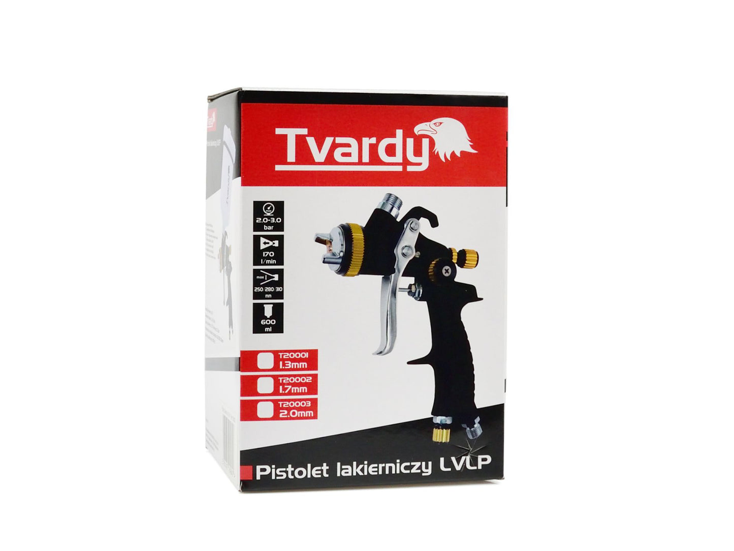 Pistol de vopsit LVLP, 1.3 mm, Tvardy T20001