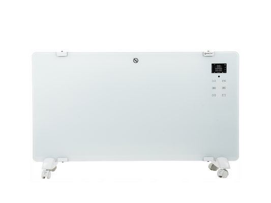 Convector electric de sticla CH5000WW, 2000 W, control Wi-Fi, telecomanda, LED, MalTec 109329