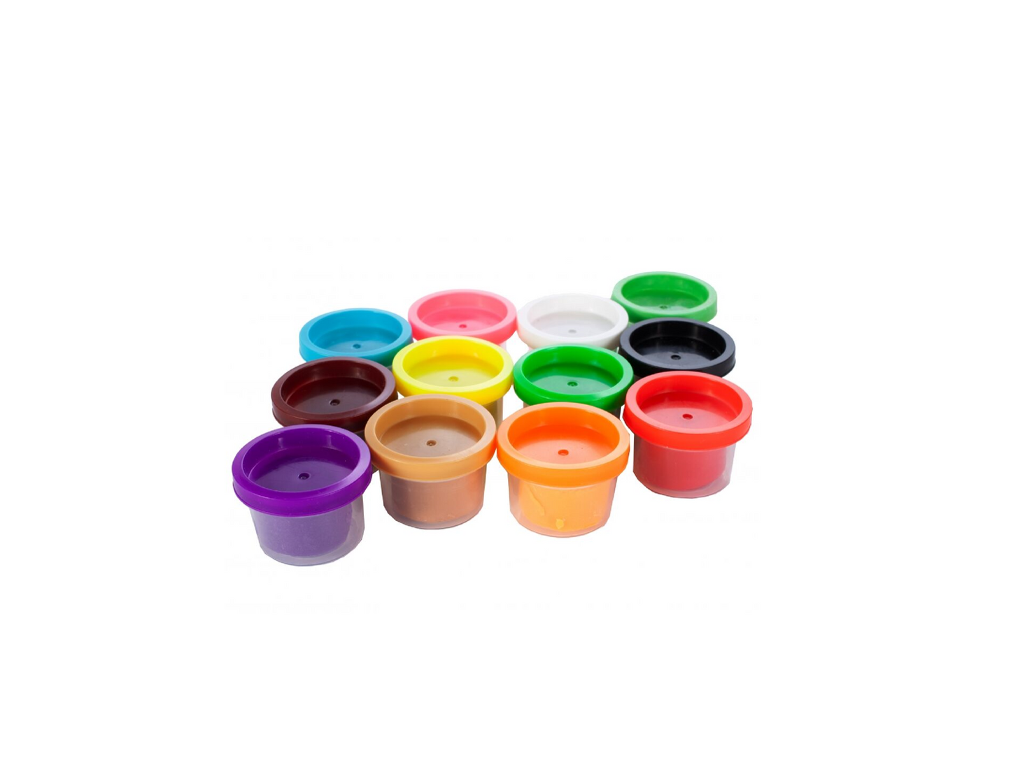 Set plastilina, 12 elemente, MalPlay 107853