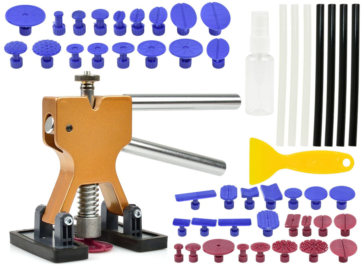 Kit reparatii caroserie, 48 elemente, Geko G02644