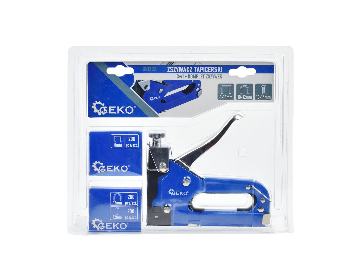 Set capsator 3 in 1 si capse, 600 elemente, Geko G01332