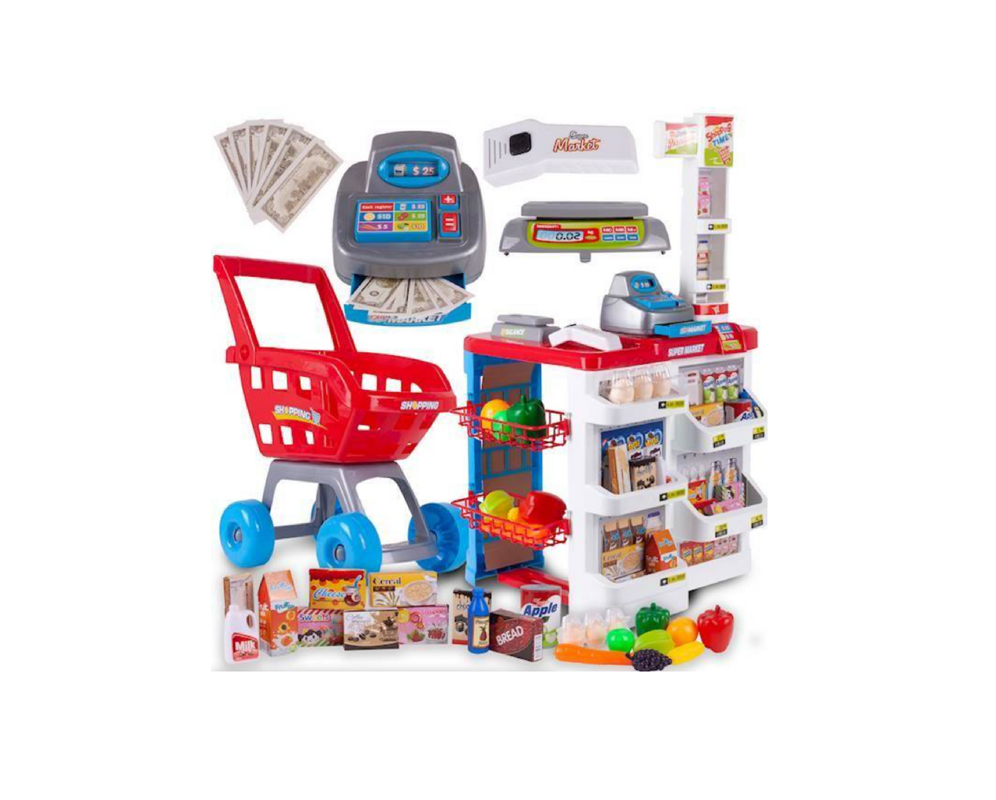 Set de joaca supermarket, MalPlay 103229