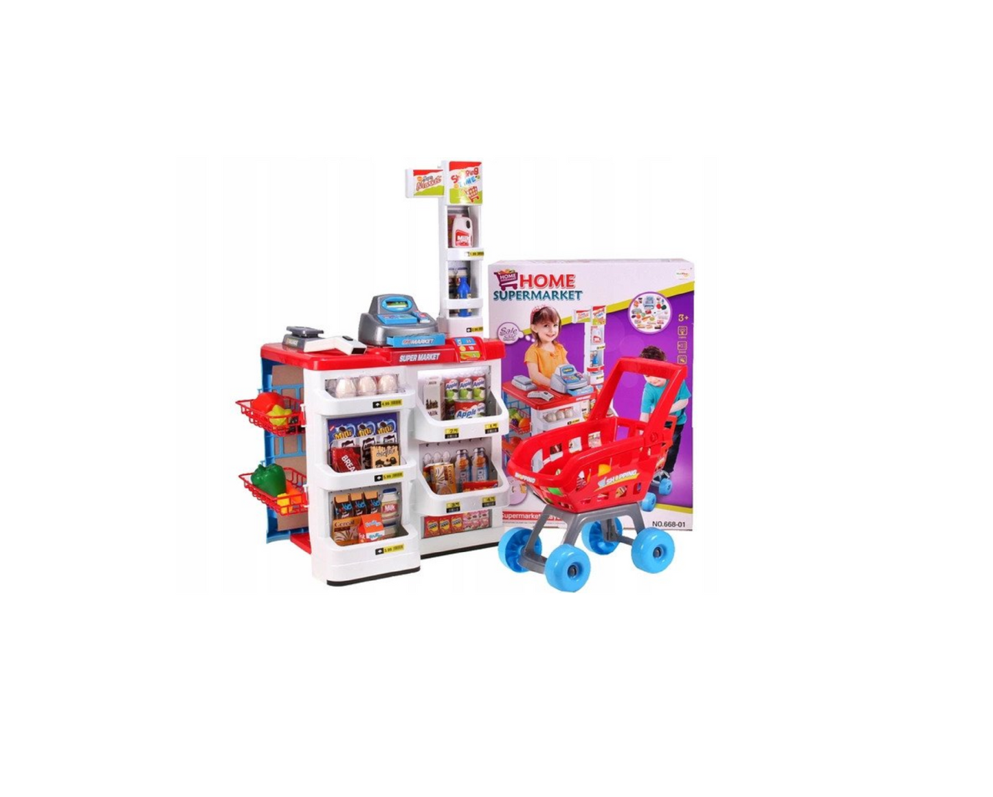 Set de joaca supermarket, MalPlay 103229