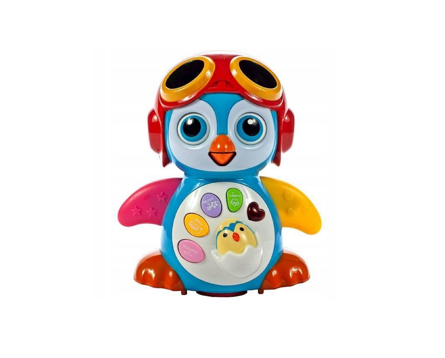 Pinguin interactiv, 14 x 10 x 16.5 cm, MalPlay 107307