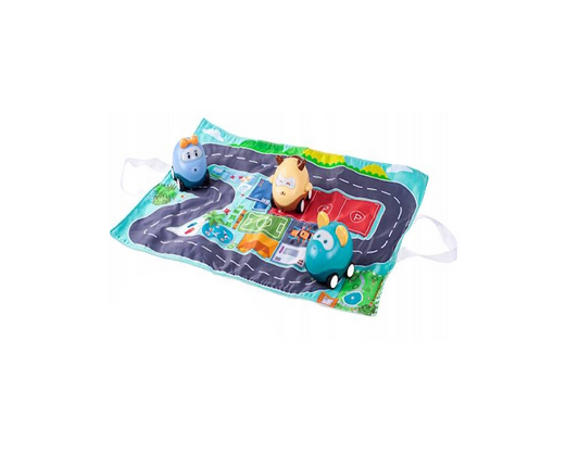 Set covoras interactiv cu 3 masinute, MalPlay 108963