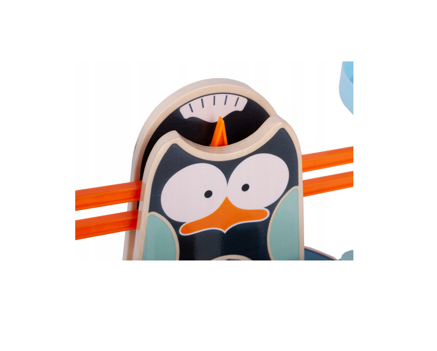 Joc de echilibru cu model pinguin, 7 elemente, MalPlay 109256