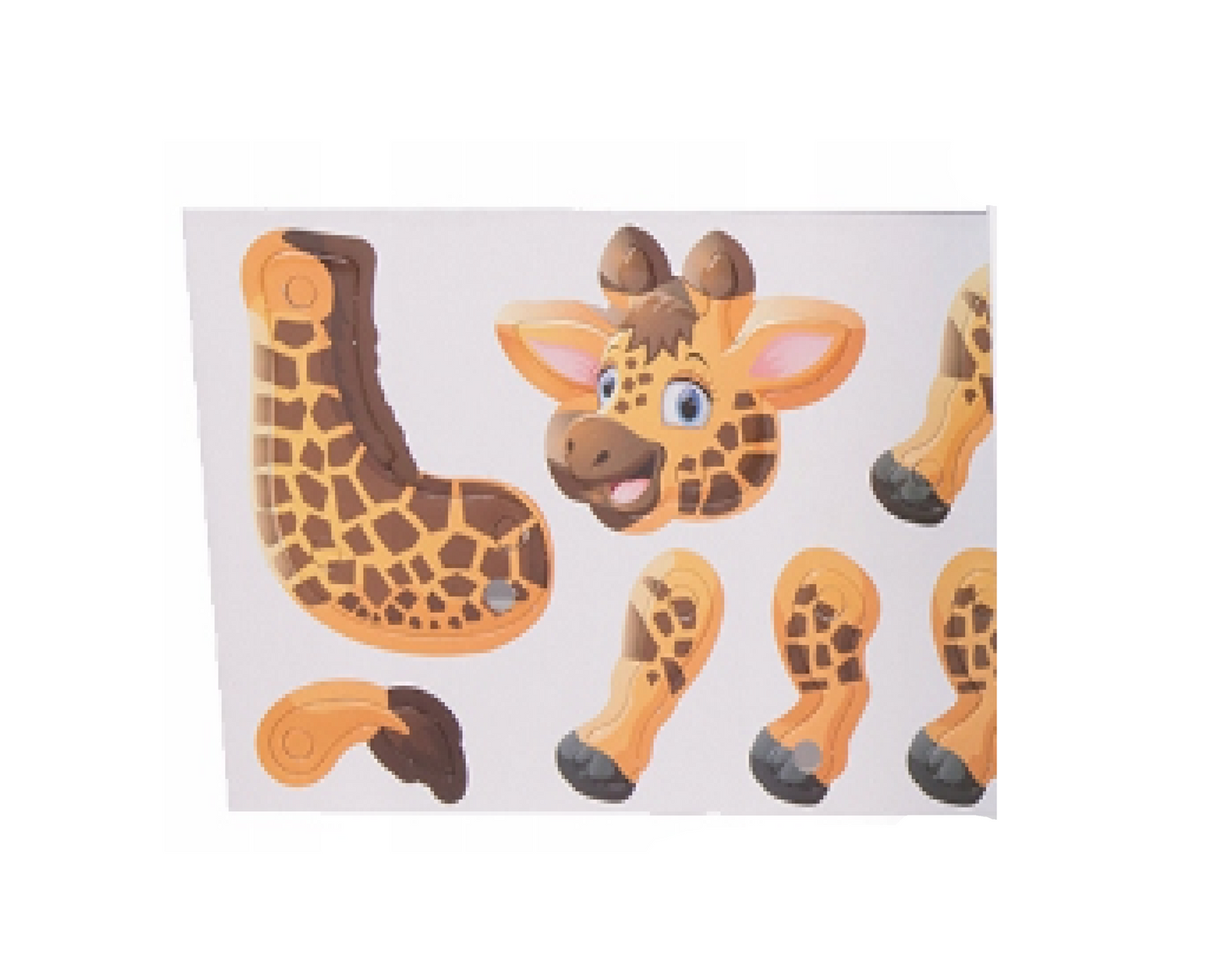 Set creativ constructie cu animale, surubelnita, suruburi, 209 elemente, MalPlay 108536