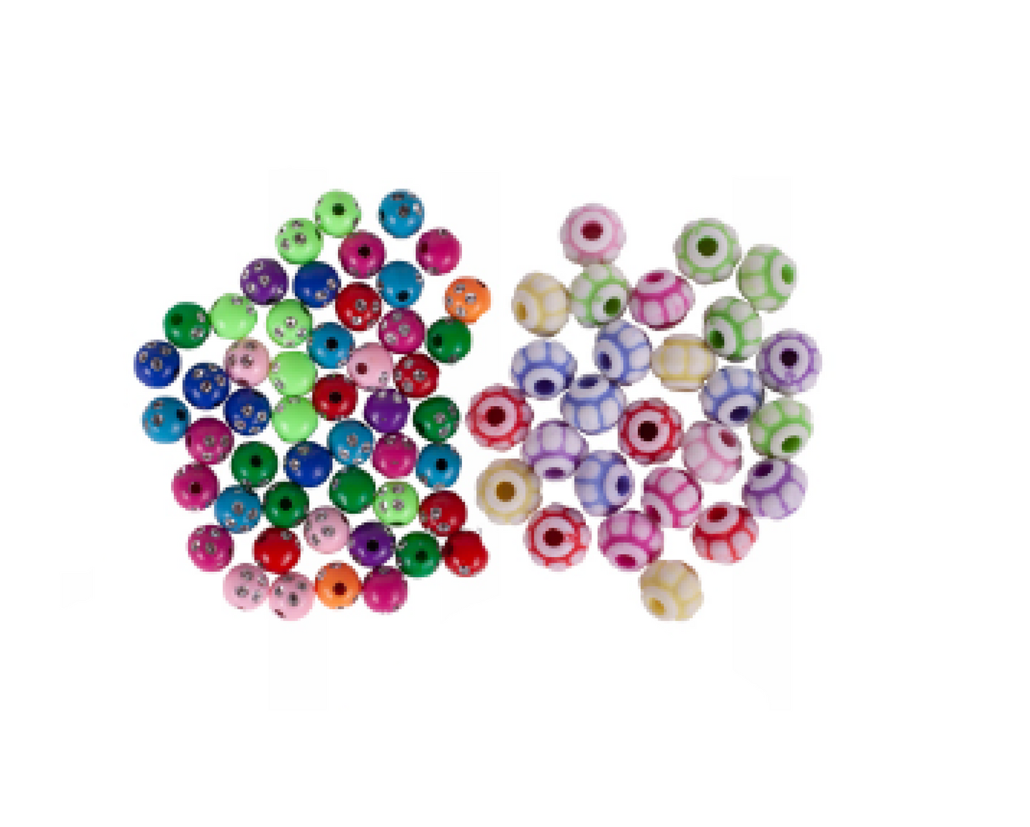 Set confectionare coliere si bratari, 210 elemente, MalPlay 109433