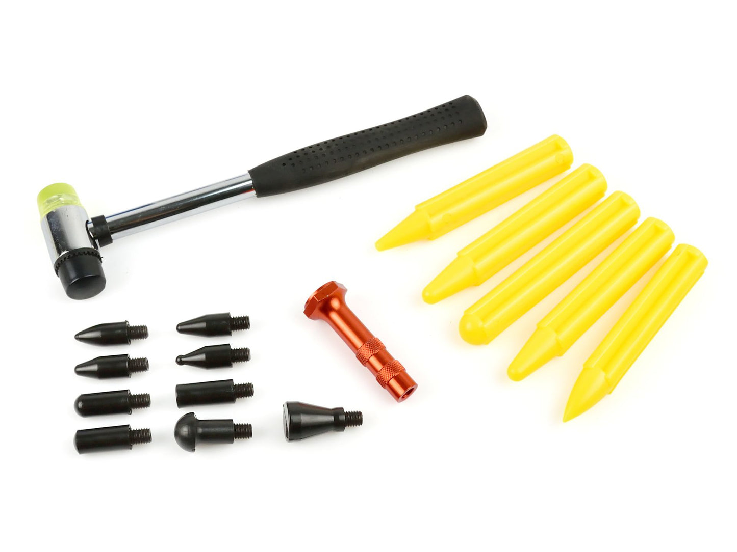 Kit reparare caroserie PDR, 15 elemente, Geko G02646