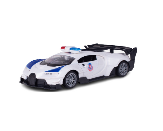 Masina de politie cu telecomanda, 1:20, 21,0 x 9,0 x 6,0 cm, MalPlay 108975