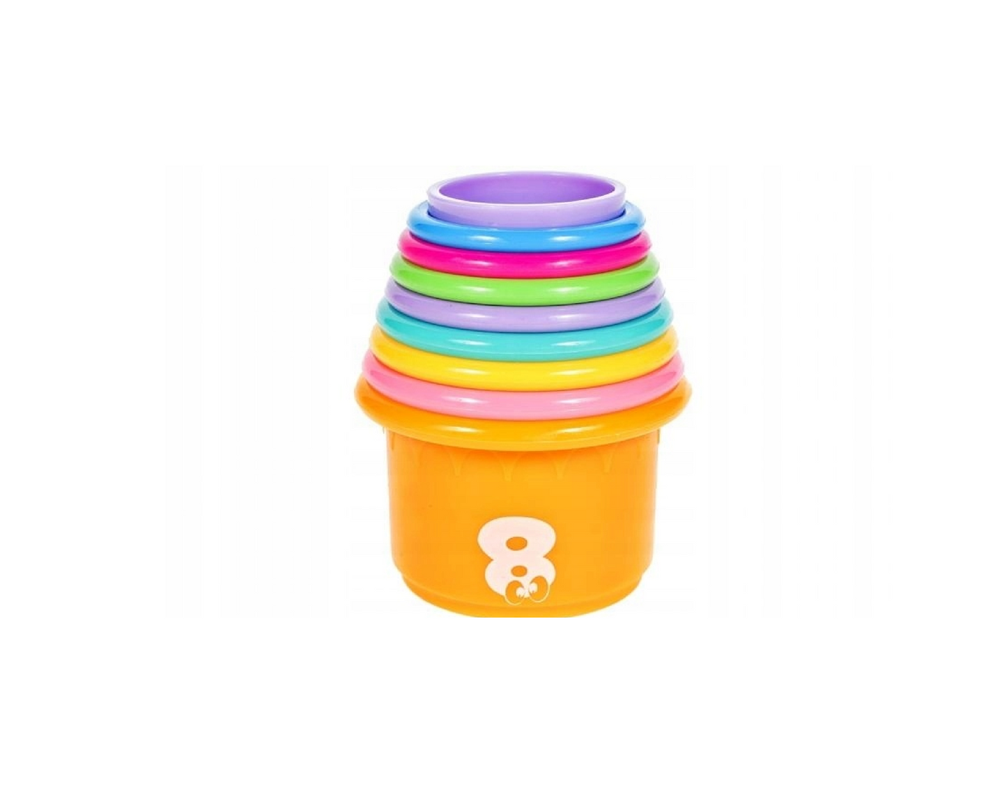 Set jucarie interactiva bebelusi tip turn, 9 elemente, MalPlay 105016