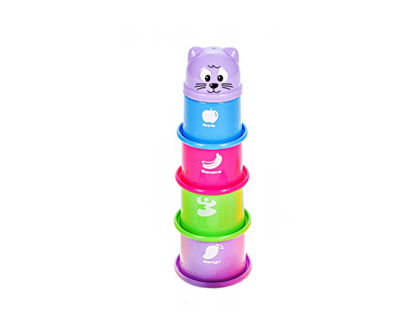 Set jucarie interactiva bebelusi tip turn, 9 elemente, MalPlay 105016