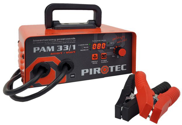 Redresor acumulator auto Pirotec PAM 33/1, 30A, 12 V / 24 V, 150 A, smart start, Harder HD0076