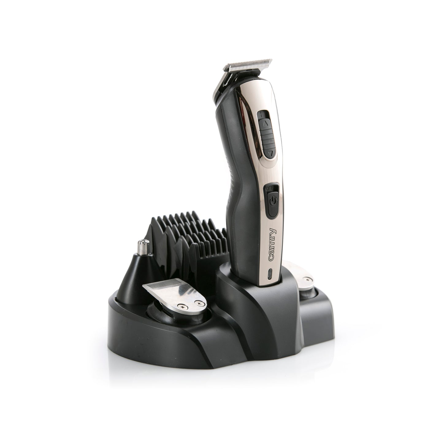 Masina de tuns 5 in 1, reincarcabila, 5 capete, lama detasabila, design modern, acumulator integrat, Camry CR2921