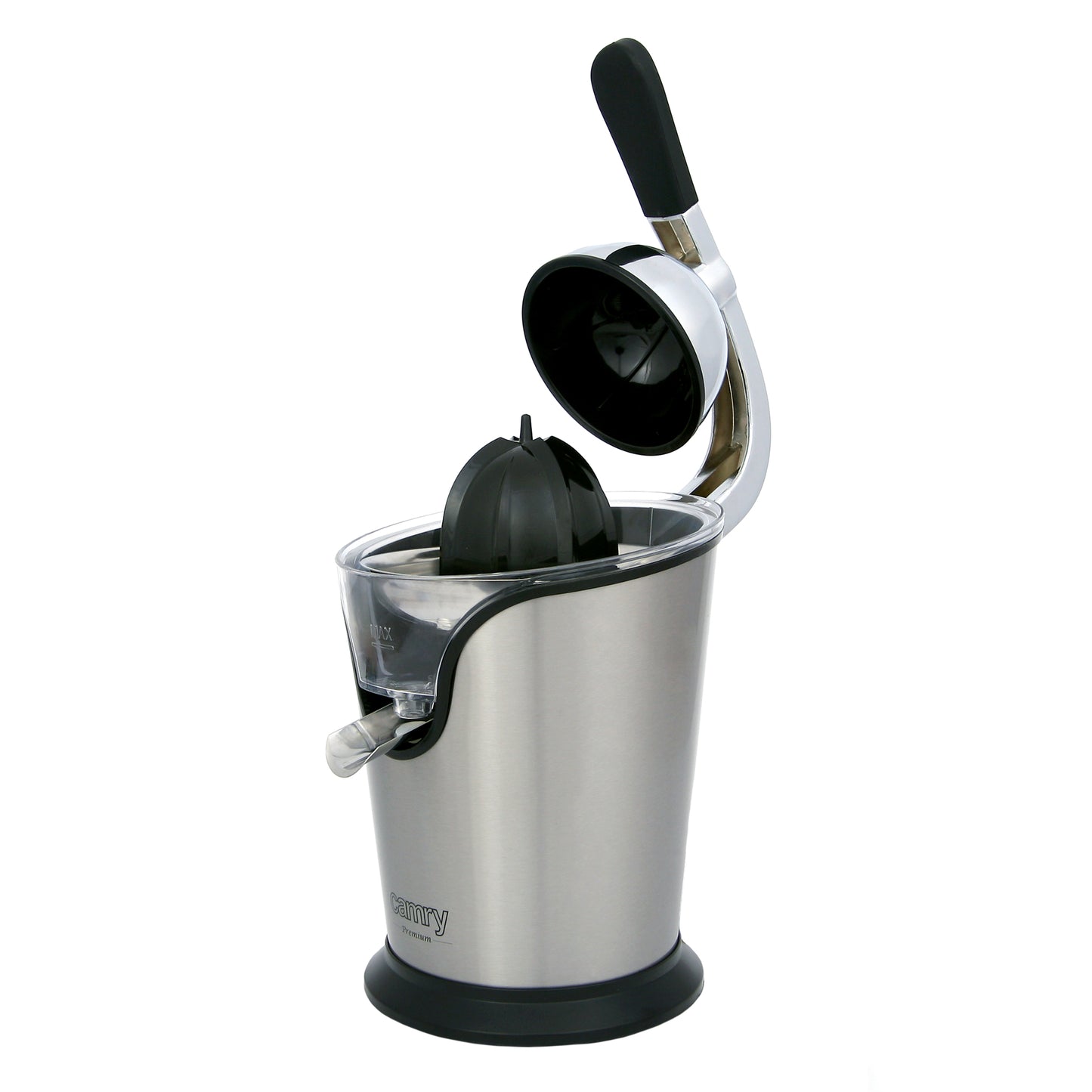 Storcator profesional de citrice, 500 W, doua prese, inox, Camry CR4006
