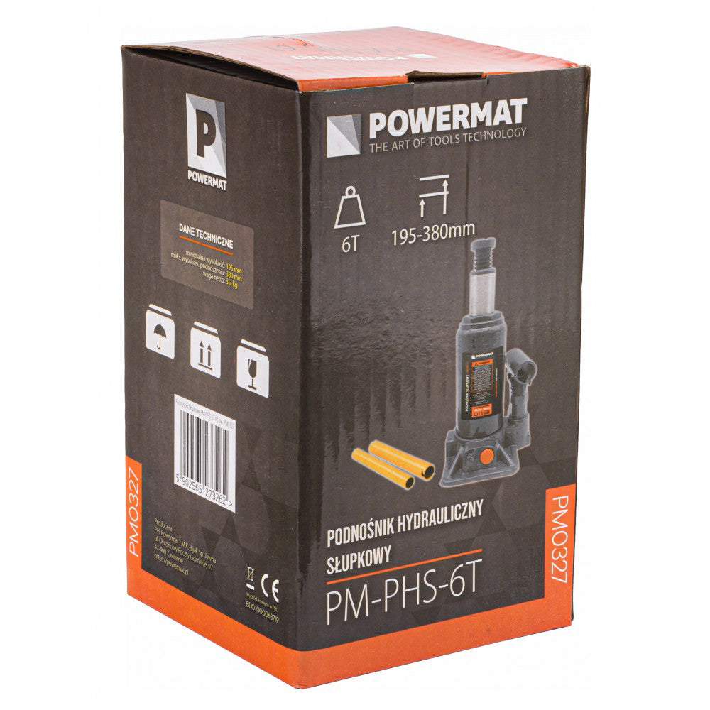 Cric hidraulic 6T PM-PHS-6T, Powermat PM0327